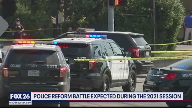 The Texas legislature choice "Back the Blue" or create new rules - What's Your Point?