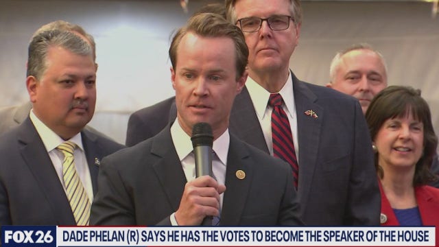 Rep. Dade Phelan says he's the next speaker of the Texas House - What's Your Point?