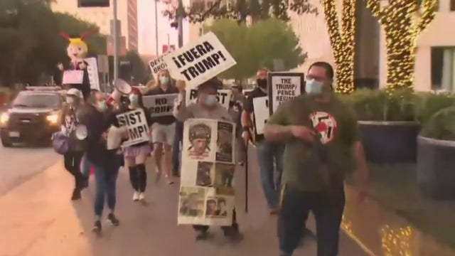 Houstonians protest as country awaits presidential election results