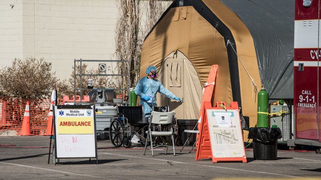 U.S. Dept. of Defense sends medical teams to El Paso to fight Coronavirus