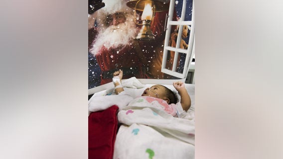Babies in Texas Children's Hospital NICU get festive in holiday photos