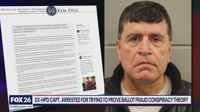 Former HPD officer and election fraud conspiracy - What's Your Point?