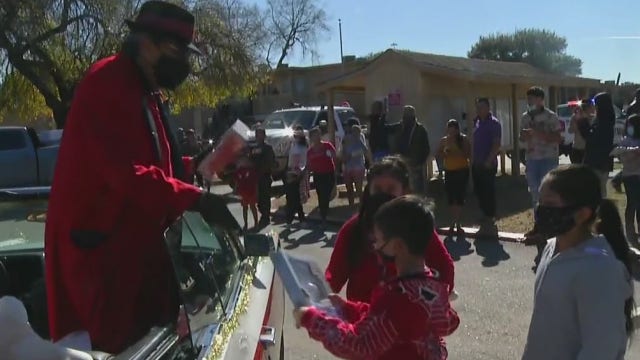 Pancho Claus leads toy drive, helps to raise thousands for kids in Houston's East End