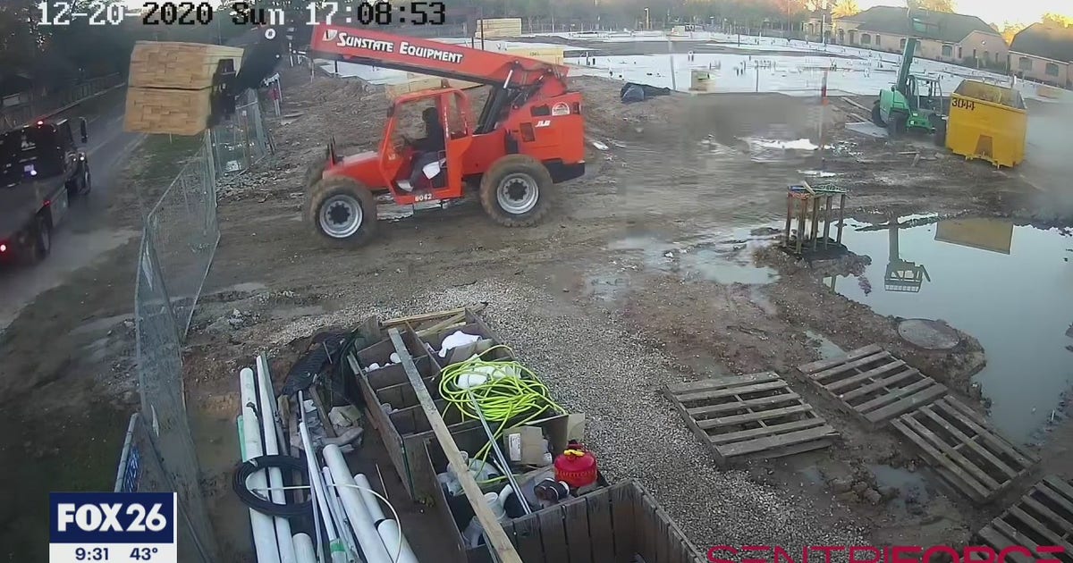 Houston-area construction site hit twice by thieves | FOX 26 Houston