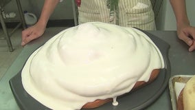 Bonnie’s Donuts in League City home to Texas-sized, 5-pound cinnamon roll