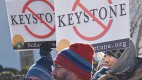 Keystone XL oil pipeline construction stops as Biden moves to revoke permit