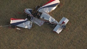 Small plane crashes in Waller County, pilot airlifted to the hospital