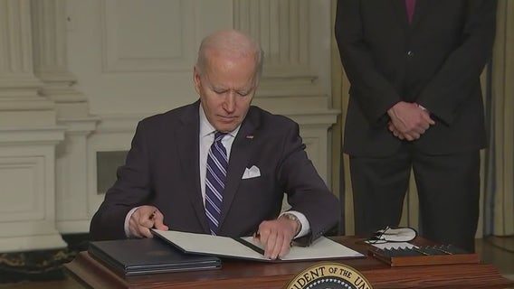 Transcript of President Biden's speech before signing executive orders on climate action