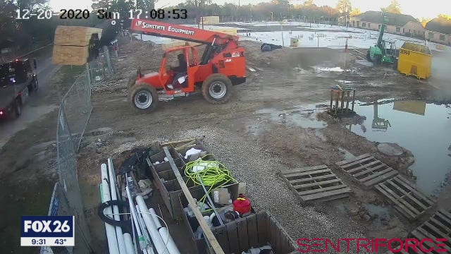 Houston-area construction site hit twice by thieves