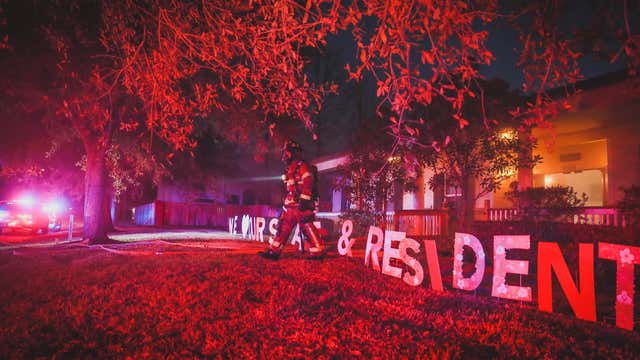 3 taken to hospital after fire at Harris Co. assisted living facility