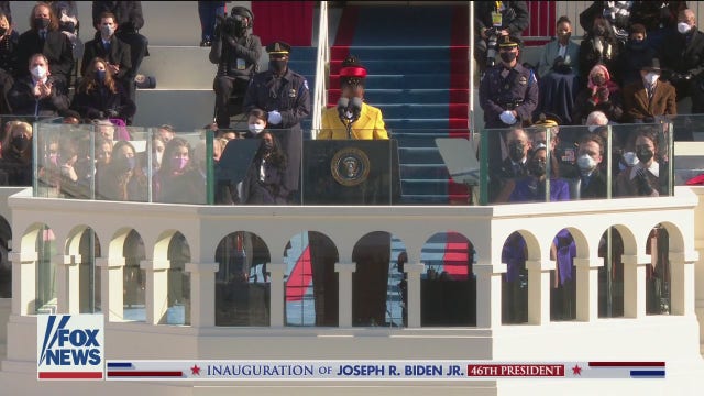 Inaugural poet Amanda Gorman "even as we grieved, we grew"