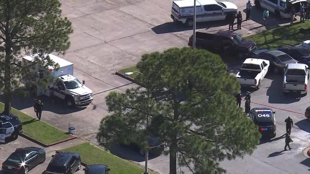 HPD: Armed suspect fatally shot by officer in north Houston; 2 others in custody