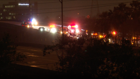 10-car pileup reported on I-45 south of downtown Houston