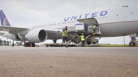 United Airlines transporting thousands of COVID-19 vaccines through Houston's Bush Intercontinental Airport