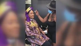 Pamper party thrown for 71-year-old cancer survivor