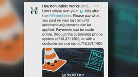 Houston mayor urging residents to not 'freak out' if you receive high water bill following winter storm