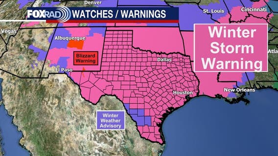 Winter Storm Warning issued for southeast Texas: What you need to know
