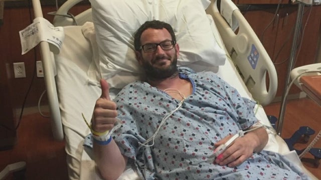 Young Houston man survives a widow-maker, shares life-saving info
