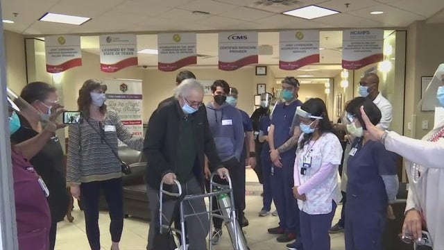 Houston-area man out of the hospital after battling COVID-19 for 8 months
