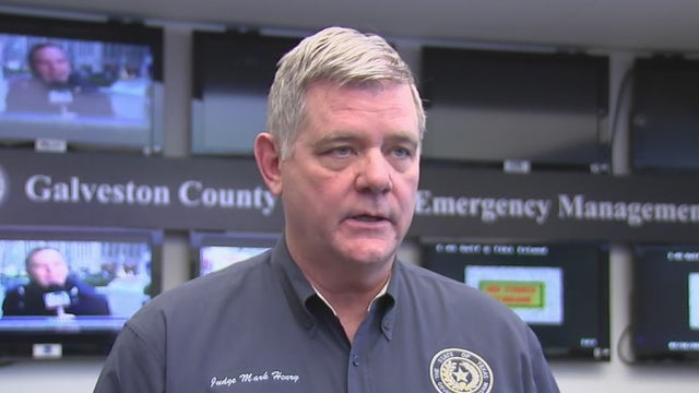 Refrigerated morgue truck in Galveston Co. due to no room for possible weather-related deaths