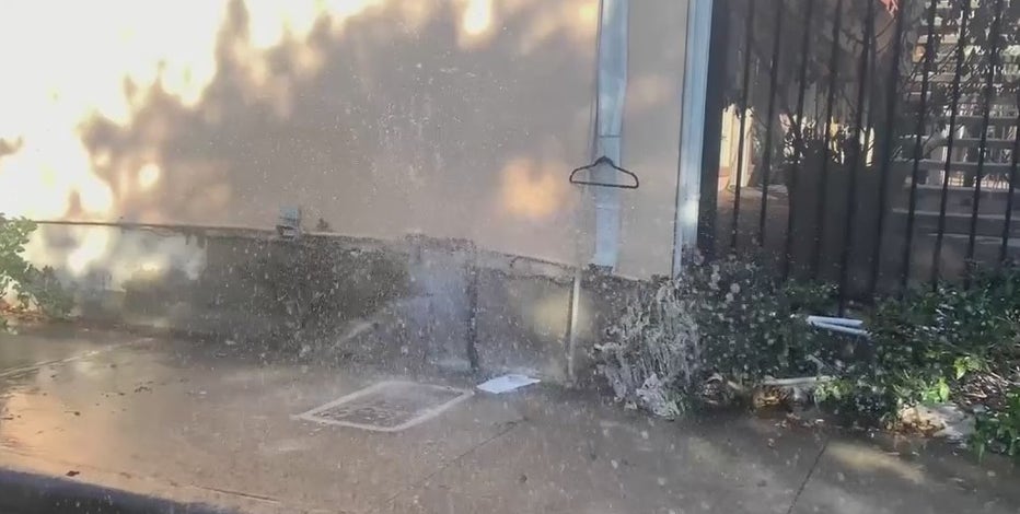 Making repairs & insurance claims for burst pipes