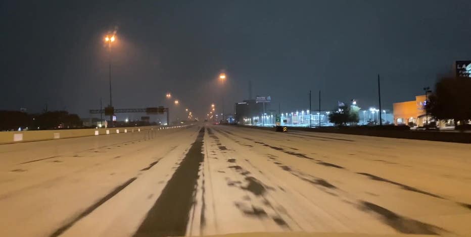 LIST: Ice reported on Houston-area roadways