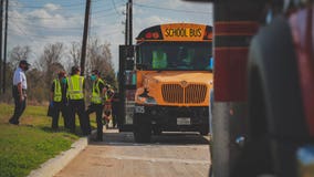 16 students, 2 adults evaluated after Katy ISD school bus accident