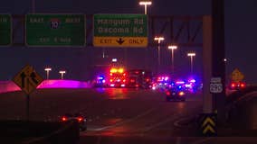 Boy in critical condition, 4 others hospitalized after Northwest Freeway crash