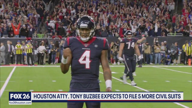 Deshaun Watson, hit by more lawsuits, 12 women alleging sexual misconduct - What's Your Point? allege he