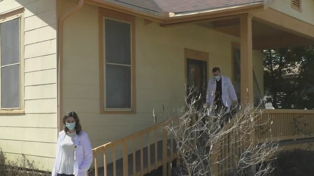 UTMB doctors, nurses vaccinate dozens of patients during house calls