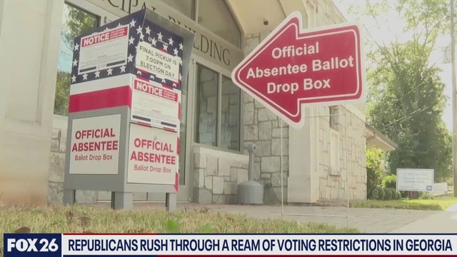 Voting restrictions pass in Georgia, is Texas next - What's Your Point?