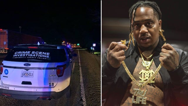 Police: Houston rapper shot and killed on Atlanta-area freeway