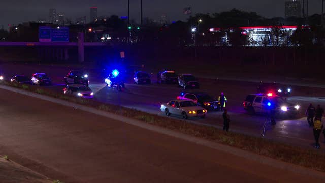 HPD: Woman fatally struck along Katy Freeway after getting out of car