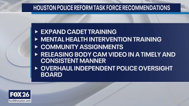Police reform in Houston - What's Your Point?