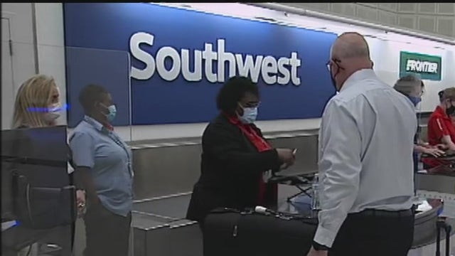 Southwest Airlines brings service back to Houston's Bush Airport