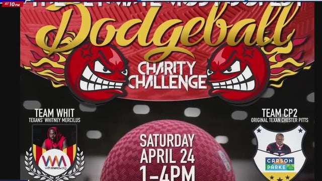Houston Celebrity Ultimate Dodgeball Charity Challenge takes place this weekend