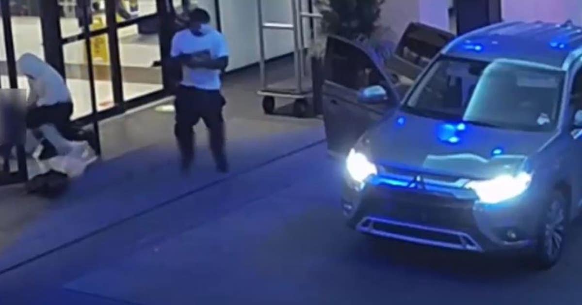 VIDEO: 2 men on the run after robbing victim of Rolex watch in front of ...