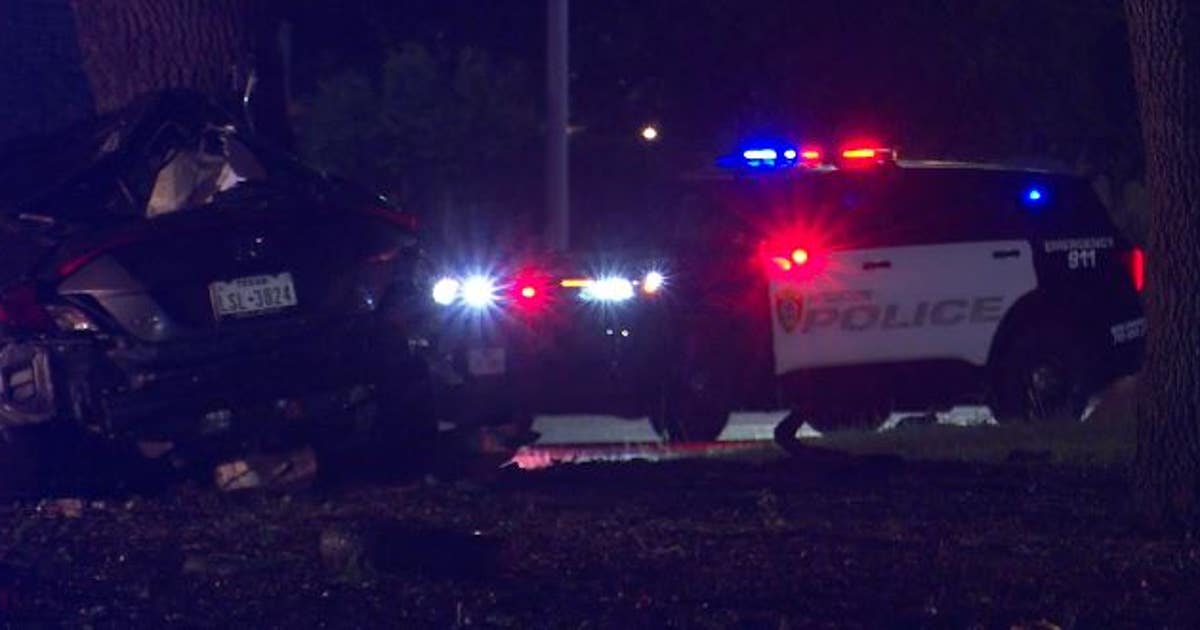 Passenger trapped inside car dies after driver crashes into a tree ...