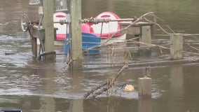Beach town of Sargent in Matagorda County still dealing with flooding