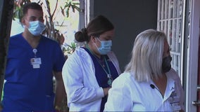 Community health clinic going door-to-door in hopes of vaccinating more Houstonians