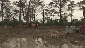 Wheelchair bound Hitchcock woman says subdivision under construction has made getting from her home impossible