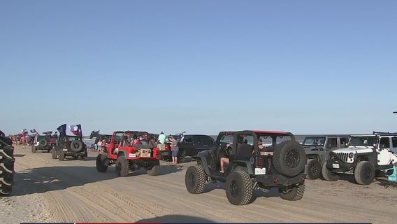 Beefed up police presence in Galveston, Brazoria counties expected due to topless Jeep weekend