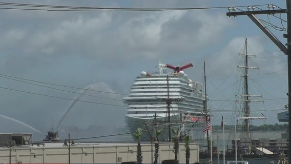 Cruise ships return to Galveston for first time in 14 months, could possibly set sail in this summer