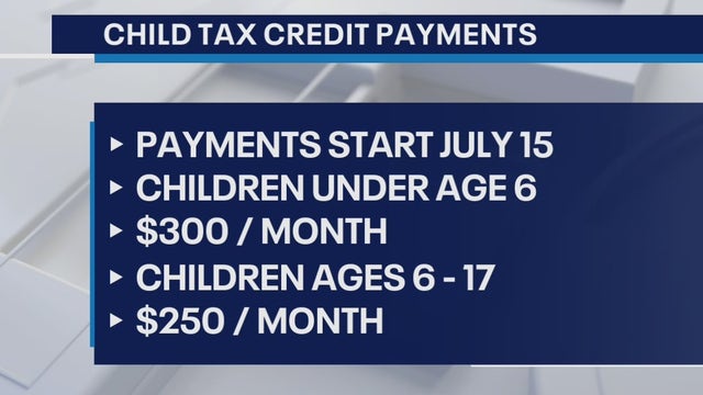 Eligible parents to start getting child tax credit checks in July