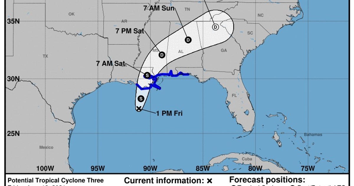 Cyclone Houston Potential Tropical Cyclone 3: Minimal impacts for Southeast Texas | FOX ...