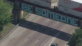 Iconic 'Be Someone' graffiti could be gone for good