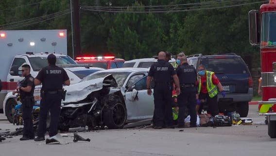 1 person killed, teen taken via helicopter following major crash in front of high school