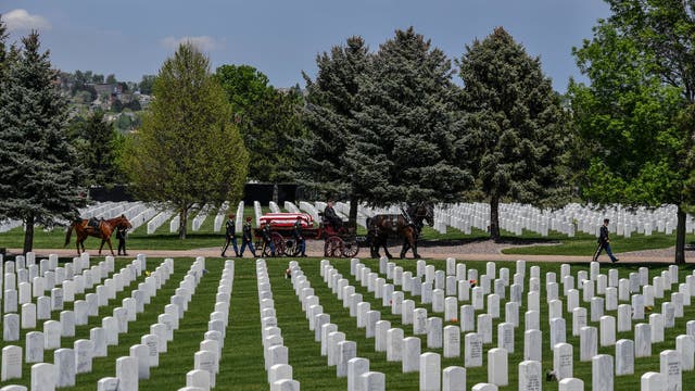 Suspected drunk Denver driver knocks over several headstones at veterans cemetery on Memorial Day