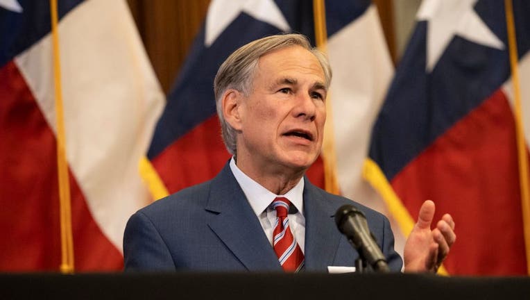 AUSTIN, TX - MAY 18: Texas Governor Greg Abbott announces the reopening of more Texas businesses during the COVID-19 pandemic at a press conference at the Texas State Capitol in Austin on Monday, May 18, 2020. (Photo by Lynda M. Gonzalez-Pool/Getty Images)