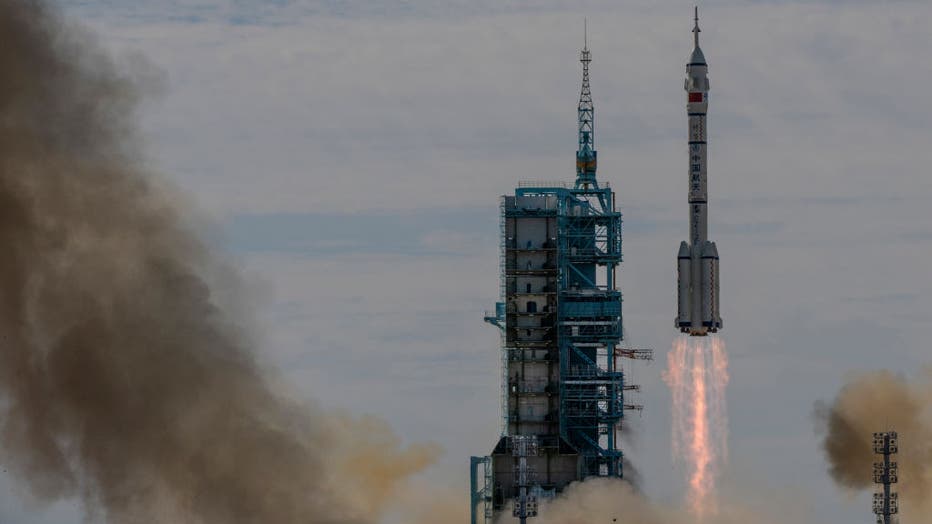 China Launches Astronauts To Space Station